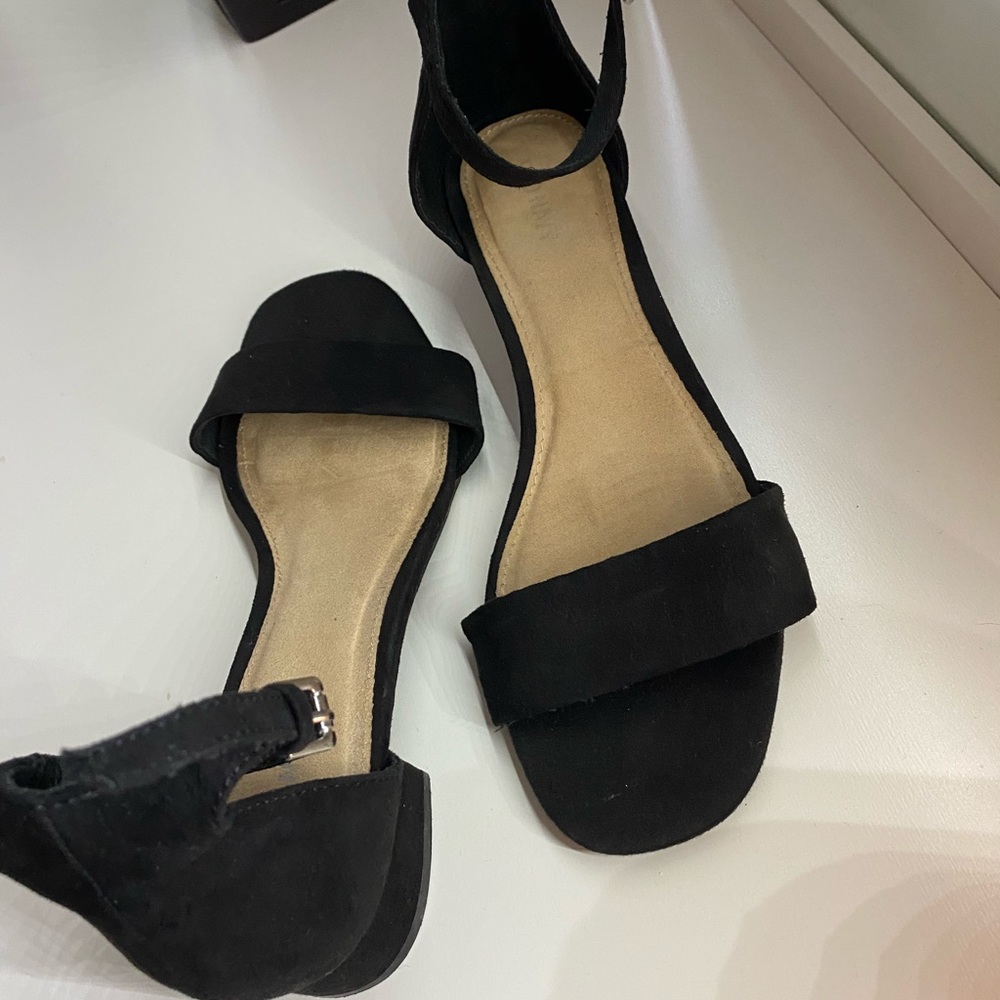 Black heels